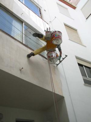 Pintura de un patio interior 2